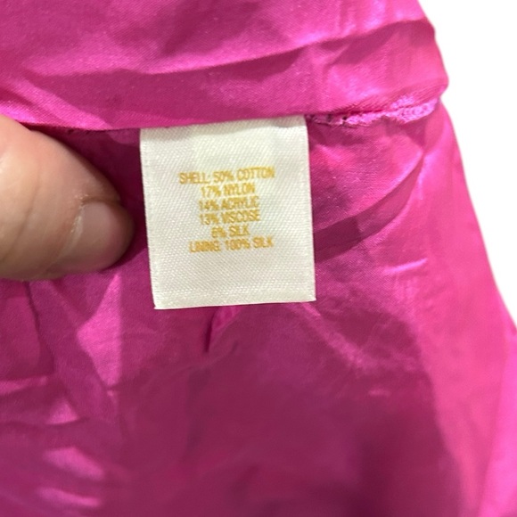 Kate Spade preppy Tweed schoolgirl Mini Skirt Tan Multi Silk Lined Size 10 - Picture 5 of 6